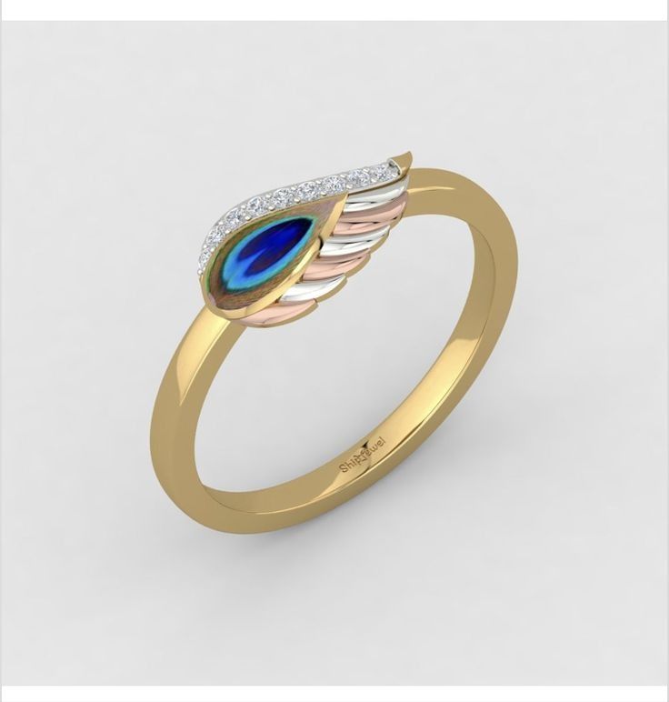 Luxury gold ring